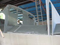 First chamfer panel
