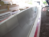 Hull Shoe Mould with foam fitted